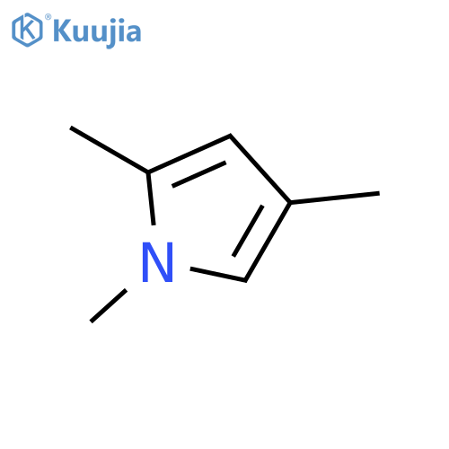 1,2,4-TRIMETHYL-1H-PYRROLE structure