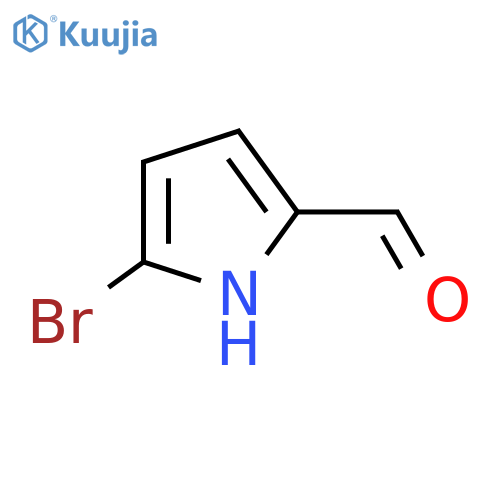 5-Bromo-1H-pyrrole-2-carbaldehyde structure