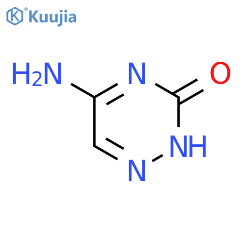 5-Amino-1,2,4-triazin-3(2H)-one structure