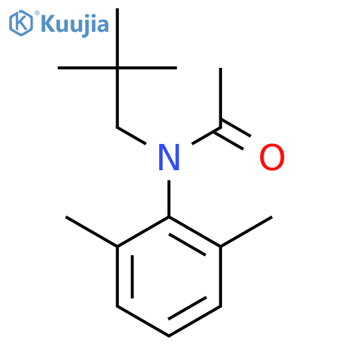 N-(2,6-Dimethylphenyl)-N-(2,2-dimethylpropyl)acetamide structure
