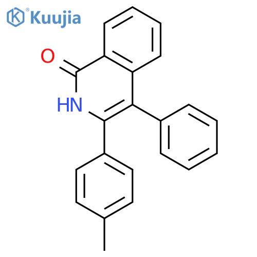 1(2H)-Isoquinolinone, 3-(4-methylphenyl)-4-phenyl- structure