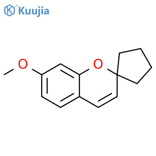 Spiro[2H-1-benzopyran-2,1'-cyclopentane], 7-methoxy- structure