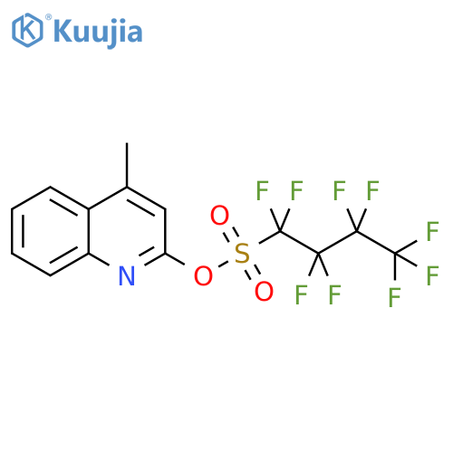 1-Butanesulfonic acid, 1,1,2,2,3,3,4,4,4-nonafluoro-,4-methyl-2-quinolinyl ester structure