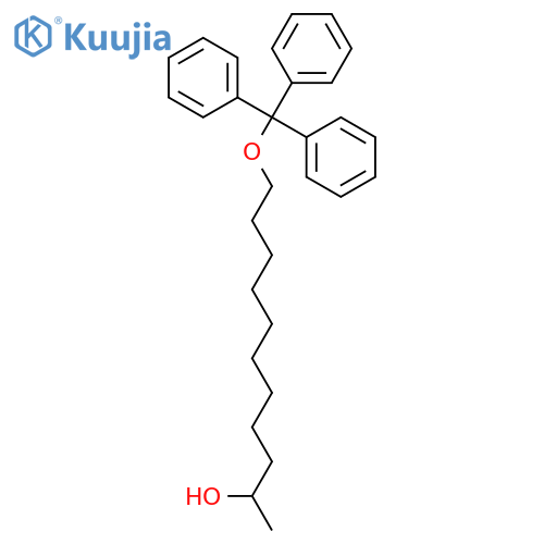 2-Undecanol, 11-(triphenylmethoxy)- structure