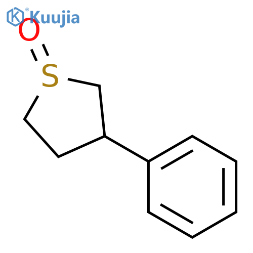 Thiophene,tetrahydro-3-phenyl-, 1-oxide structure
