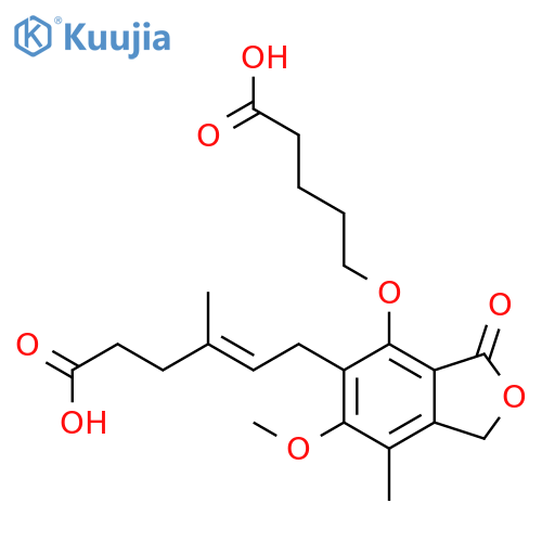 Mycophenolic Acid Carboxybutoxy Ether structure