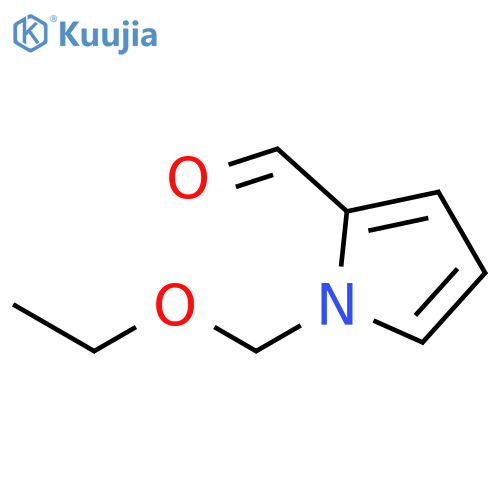 1-(ethoxymethyl)-1H-Pyrrole-2-carboxaldehyde structure