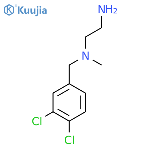 N'-[(3,4-Dichlorophenyl)methyl]-N'-methylethane-1,2-diamine structure