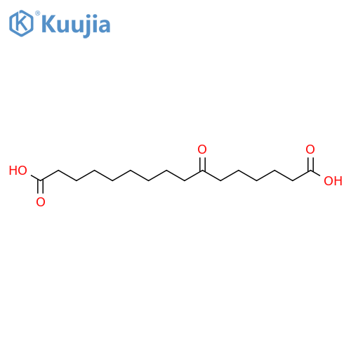 7-ketohexadecane-1,16-dicarboxylic acid structure
