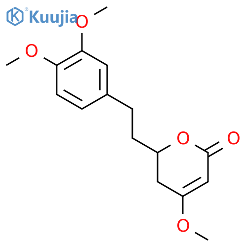 11,12-Dimethoxydihydrokawain structure