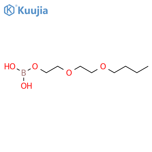Ethanol, 2-(2-butoxyethoxy)-, ester with boric acid (H3BO3) structure