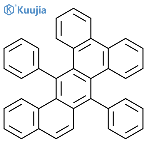 Naphtho[1,2-b]triphenylene, 9,16-diphenyl- structure