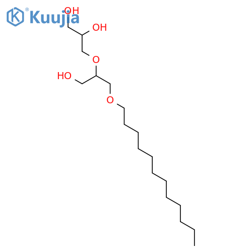 3-{[1-(Dodecyloxy)-3-hydroxypropan-2-YL]oxy}propane-1,2-diol structure