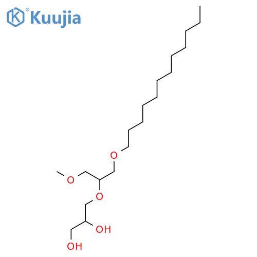 3-{[1-(Dodecyloxy)-3-methoxypropan-2-YL]oxy}propane-1,2-diol structure