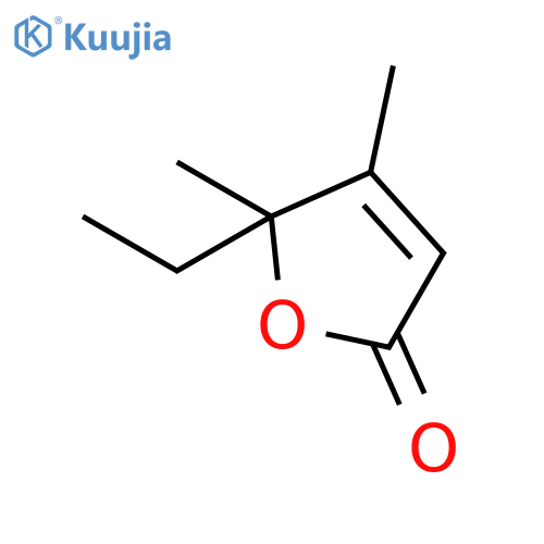 2(5H)-Furanone, 5-ethyl-4,5-dimethyl- structure