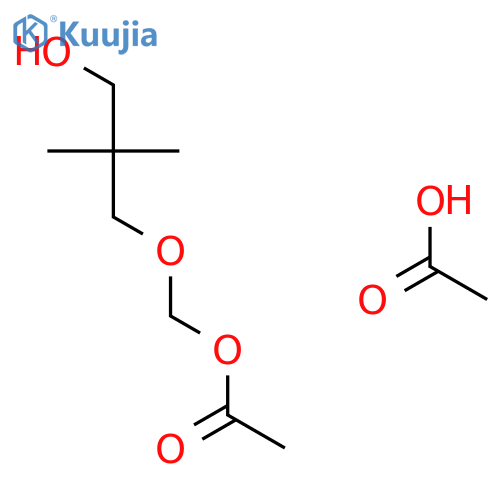 1-Propanol, 3-[(acetyloxy)methoxy]-2,2-dimethyl-, acetate structure