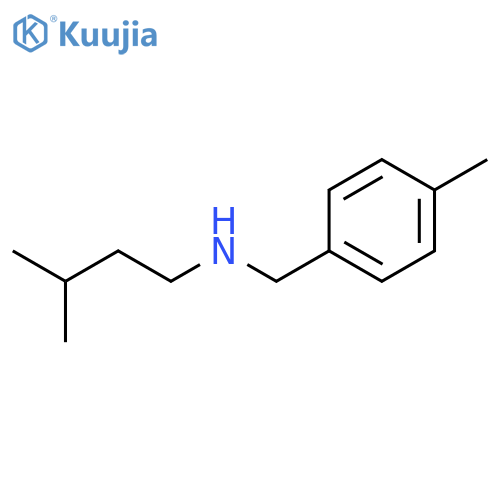 (3-methylbutyl)(4-methylphenyl)methylamine structure