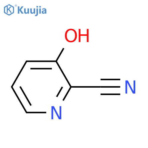 3-hydroxypyridine-2-carbonitrile structure