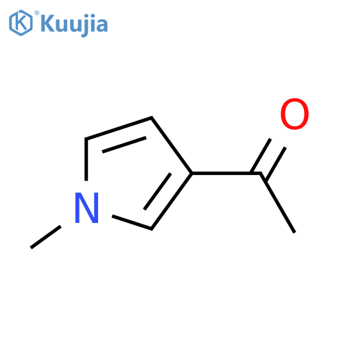 3-Acetyl-1-methylpyrrole structure