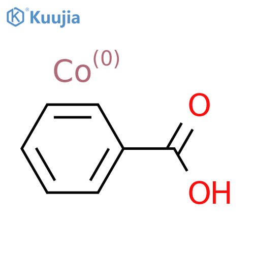 Cobalt(II) benzoate tetrahydrate structure