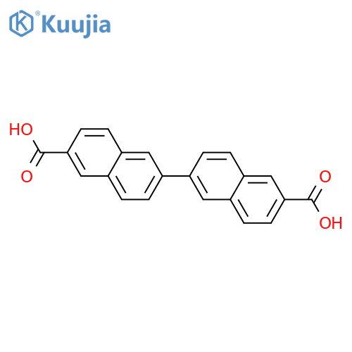 2,2'-Binaphthalene-6,6'-dicarboxylic Acid structure