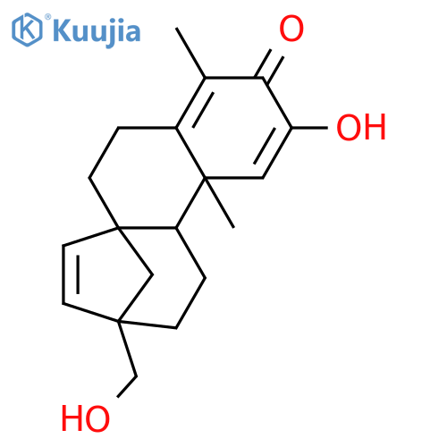 2,17-Dihydroxy-19-nor-1,4,15-beyeratrien-3-one; ent-form structure