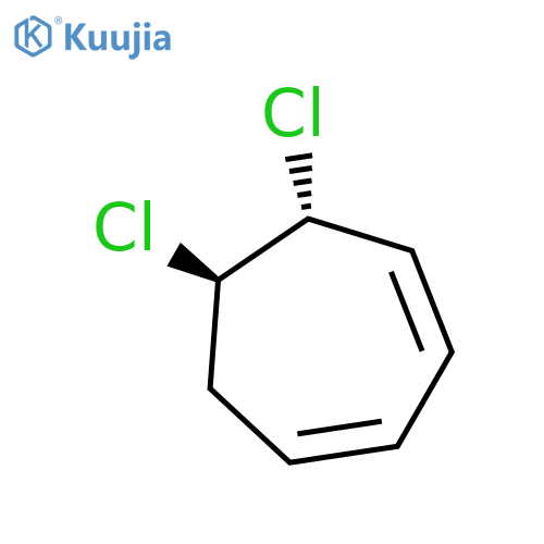 1,3-Cycloheptadiene, 5,6-dichloro-, trans- structure