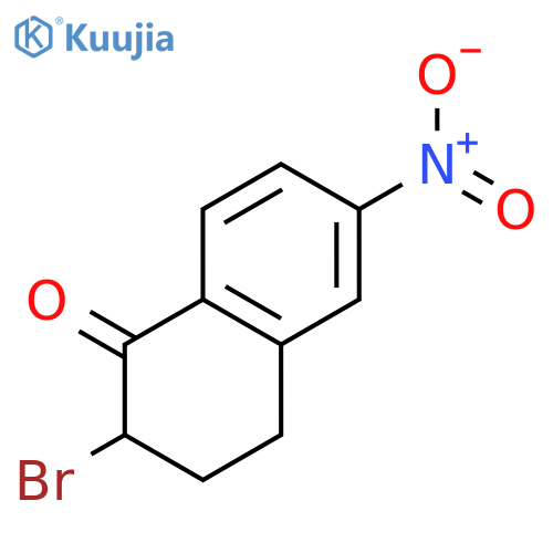 1(2H)-Naphthalenone, 2-bromo-3,4-dihydro-6-nitro- structure