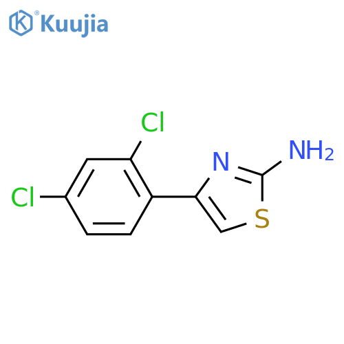 4-(2,4-dichlorophenyl)-1,3-thiazol-2-amine structure