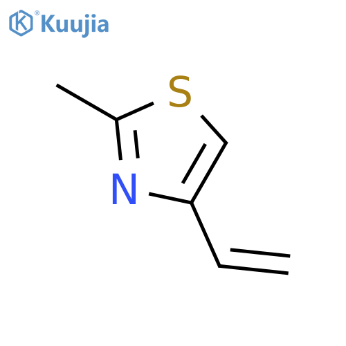4-ethenyl-2-methyl-1,3-thiazole structure