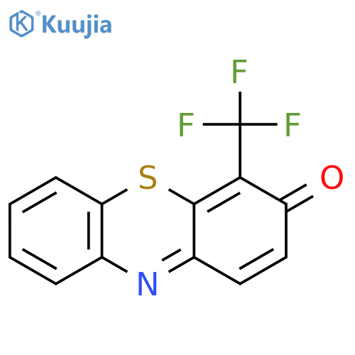 3H-Phenothiazin-3-one, 4-(trifluoromethyl)- structure