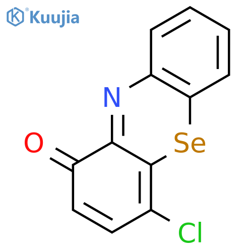 1H-Phenoselenazin-1-one, 4-chloro- structure
