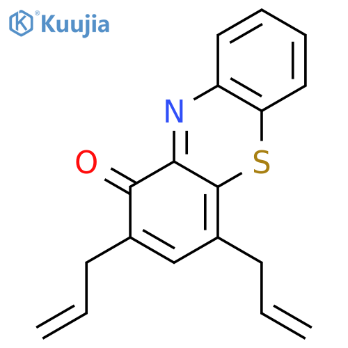 1H-Phenothiazin-1-one, 2,4-di-2-propenyl- structure
