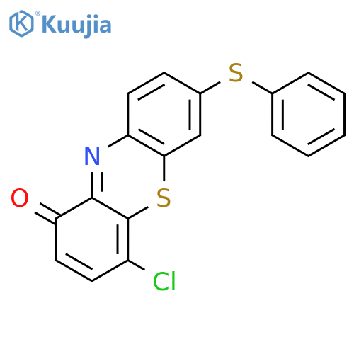 1H-Phenothiazin-1-one, 4-chloro-7-(phenylthio)- structure