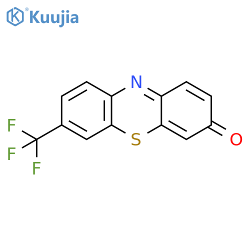 3H-Phenothiazin-3-one, 7-(trifluoromethyl)- structure