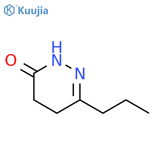 3(2H)-Pyridazinone, 4,5-dihydro-6-propyl- structure