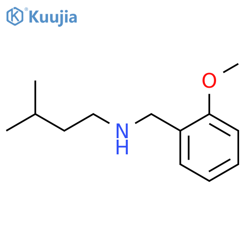 (2-methoxyphenyl)methyl(3-methylbutyl)amine structure