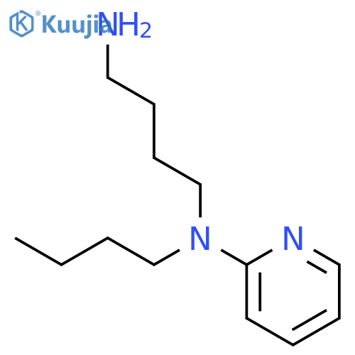 1,4-Butanediamine, N-butyl-N-2-pyridinyl- structure