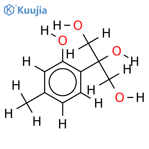 8,9,10-trihydroxythymol structure