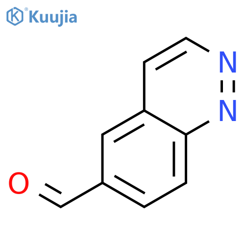 cinnoline-6-carbaldehyde structure