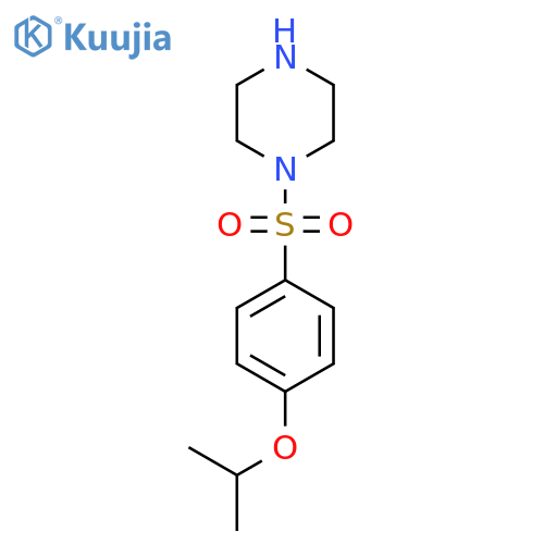 1-[[4-(1-Methylethoxy)phenyl]sulfonyl]Piperazine structure