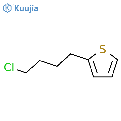 Thiophene, 2-(4-chlorobutyl)- structure