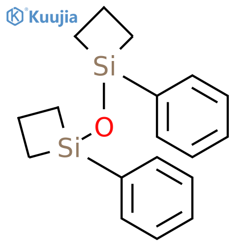Silacyclobutane, 1,1'-oxybis[1-phenyl- structure