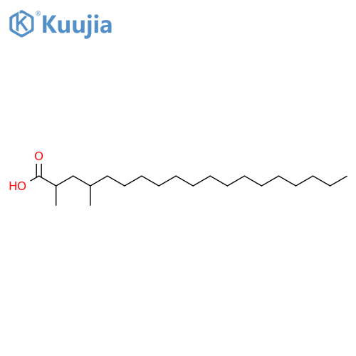 Nonadecanoic acid, 2,4-dimethyl- structure
