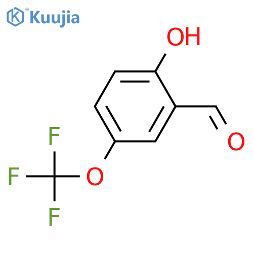 2-Hydroxy-5-(trifluoromethoxy)benzaldehyde structure