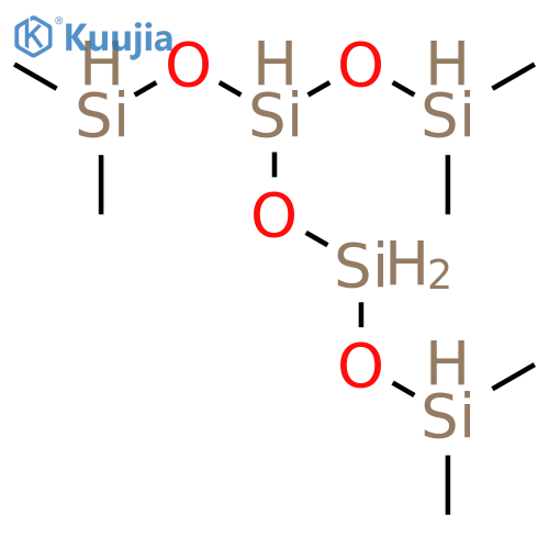 Tetrasiloxane, 3-[(dimethylsilyl)oxy]-1,1,7,7-tetramethyl- structure