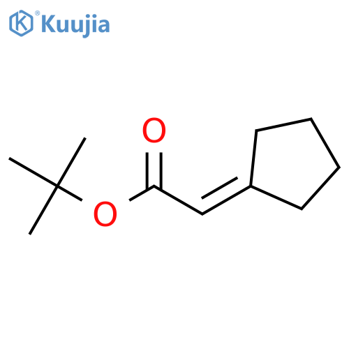 tert-butyl 2-cyclopentylideneacetate structure