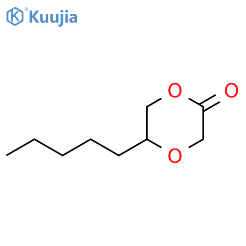 1,4-Dioxan-2-one, 5-pentyl- structure
