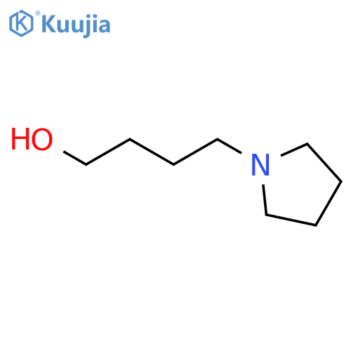4-(Pyrrolidin-1-yl)butan-1-ol structure