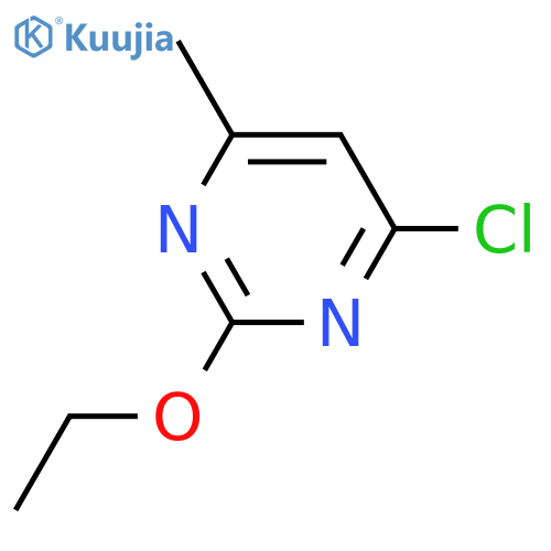 4-CHLORO-2-ETHOXY-6-METHYL-PYRIMIDINE structure